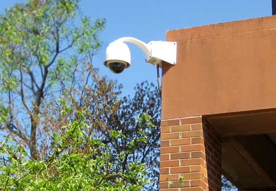 Closed circuit TV camera