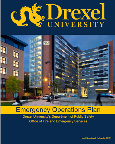cover of the printed Emergency Action Plan