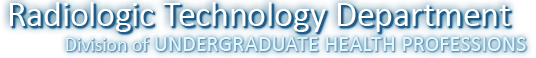 Go to the Radiologic Technology home page
