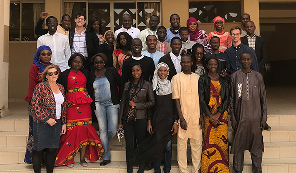 UHC Doctoral Research Fellow at Research Methods Workshop in Dakar, Senegal