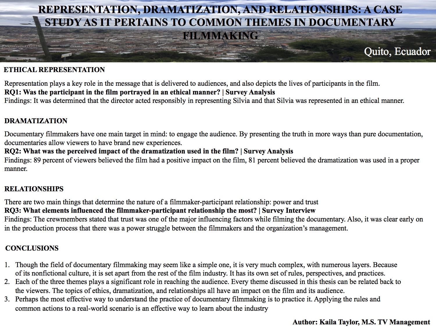 Theses, Dissertations, & Term Papers: Writing & Research