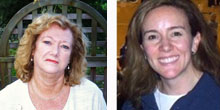 Cecelia Fitzgibbon and Julie Hawkins