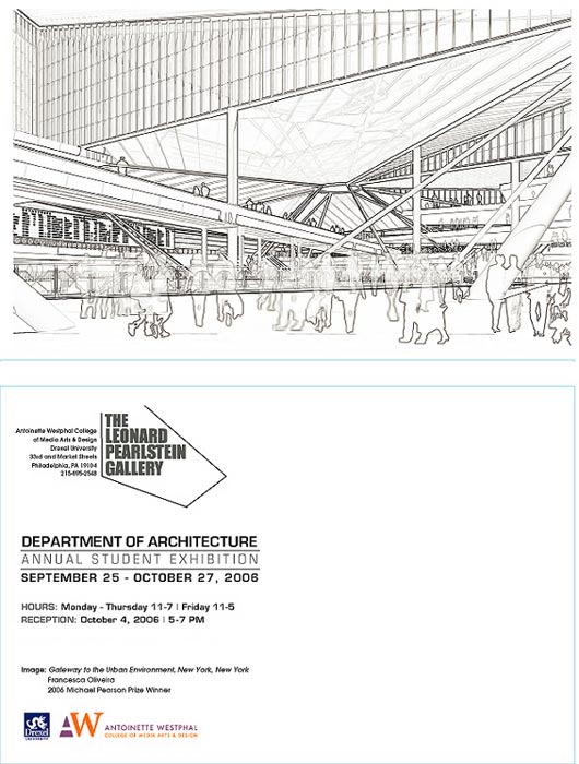Annual Exhibit of Architecture Student Work