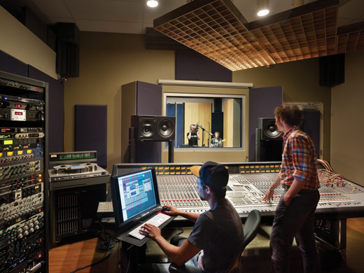 Recording Studio A | Music Industry | Undergraduate | Drexel Westphal