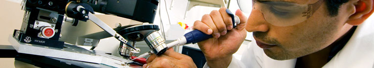 lab worker