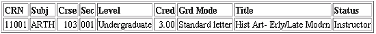 Status = Instructor permission required