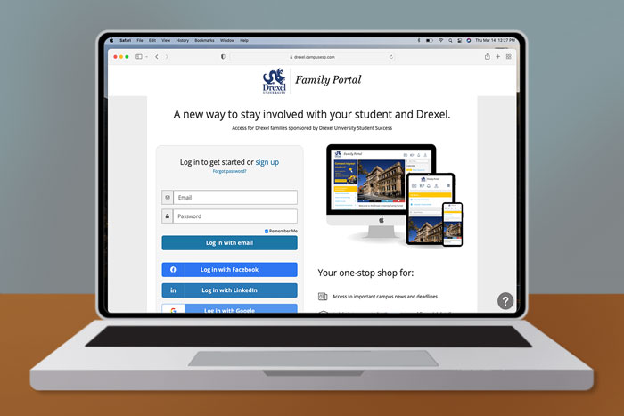 Drexel University Family Portal