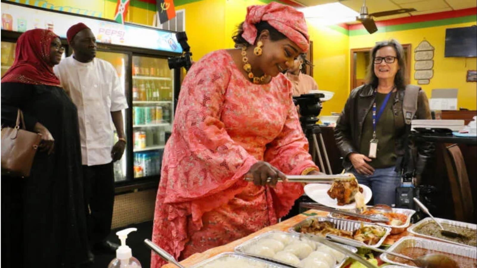 Food Tasting during the 2023 African Restaurant Week  