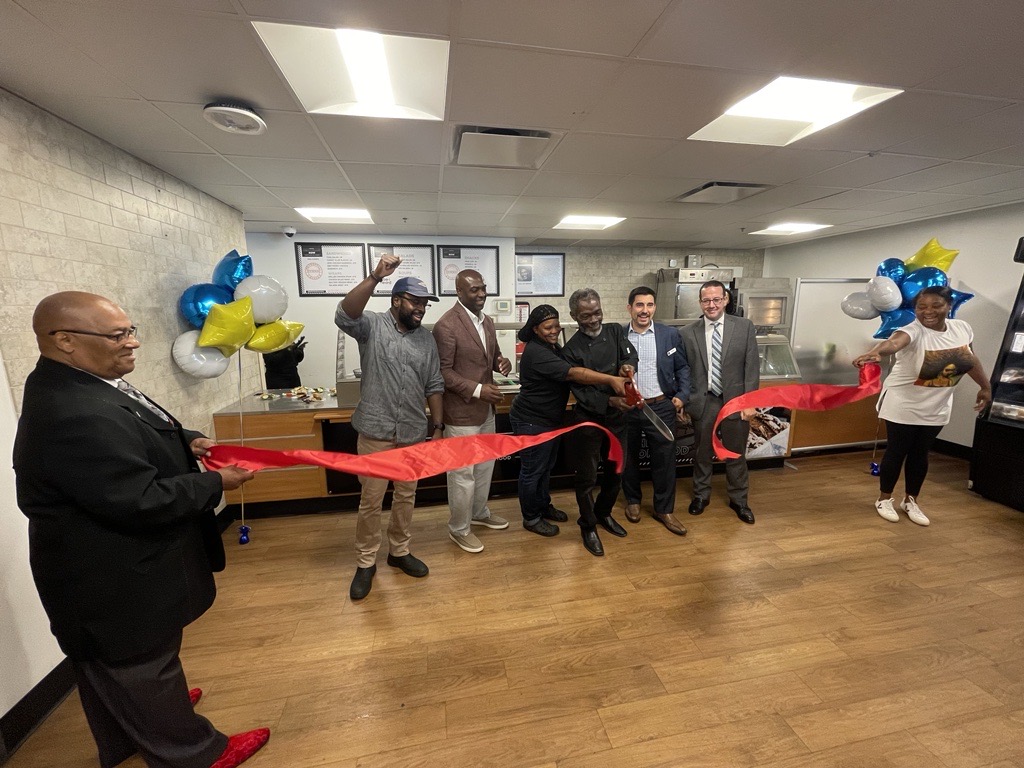 Grand opening of Authentic Ethnic Cuisine ribbon-cutting