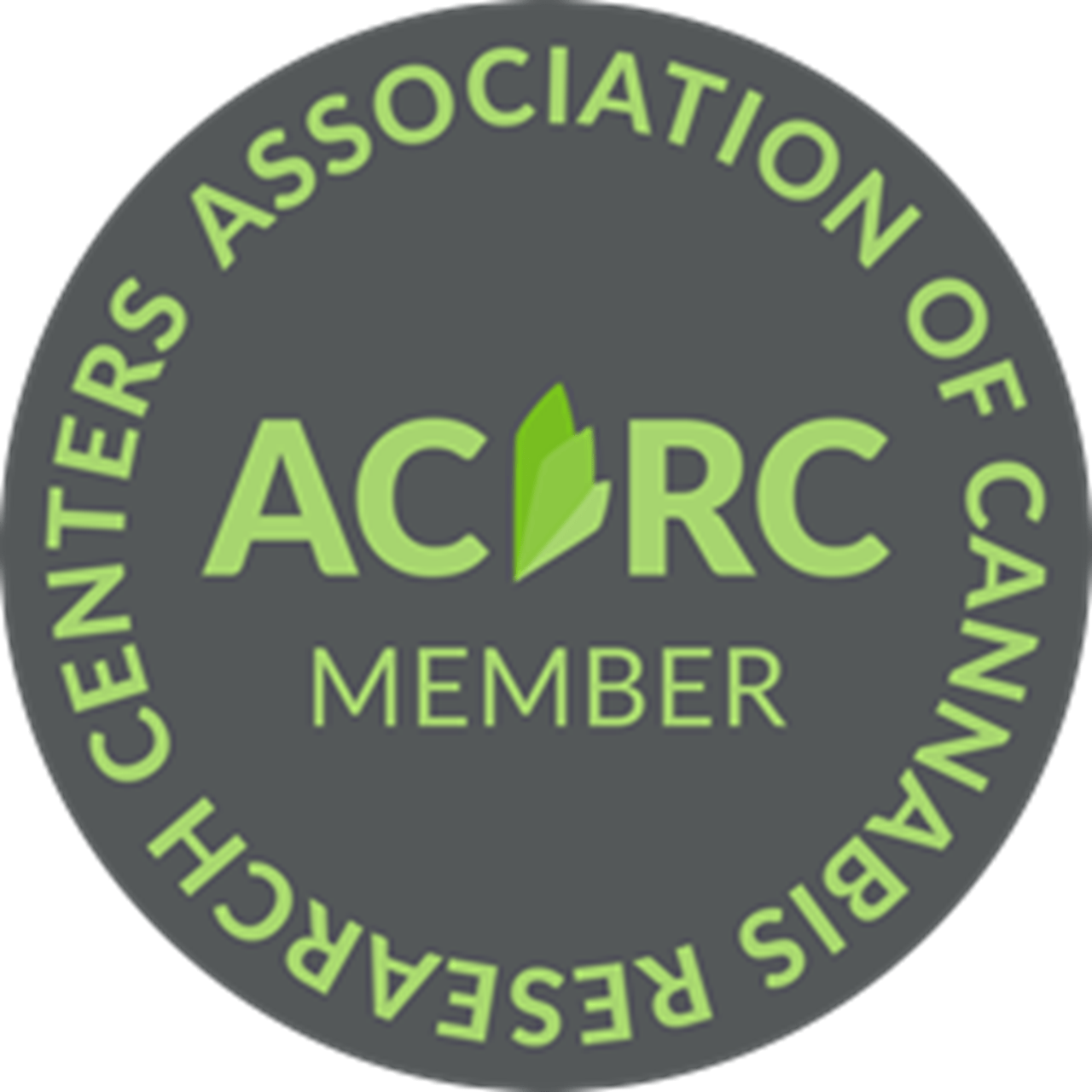 Association of Cannabis Research Centers Member Badge