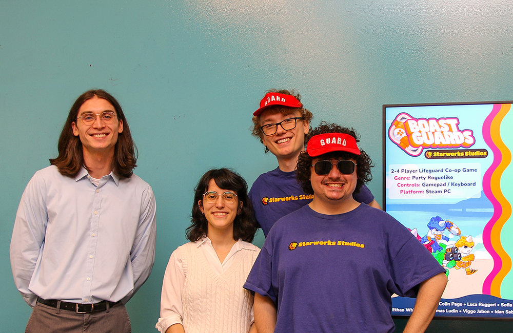 Boast Guards, the first place and top gaming project team at the CCI Senior Project Showcase 2025.