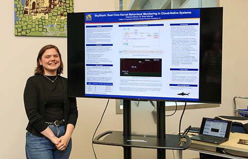 Senior Project Showcase 2025 research winner SkyShark.