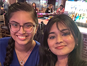 Zarah Malik and Ruhma Hashmi