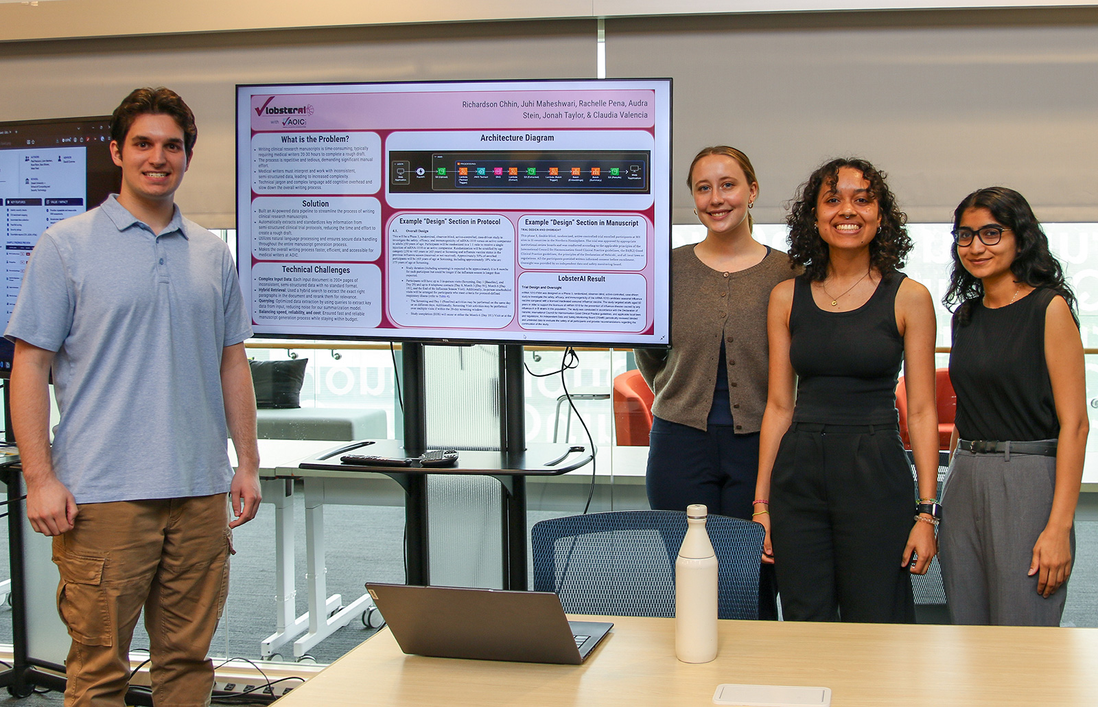 2026 Senior Project Showcase Winners – Teams: Lobster AI