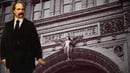 Anthony J. Drexel's painting superimposed over Main Building's Chestnut Street entrance reading "Drexel Institute"