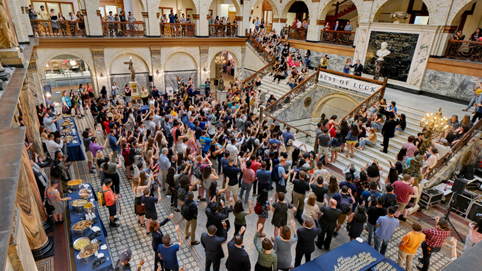 President's toast in the Grand Court