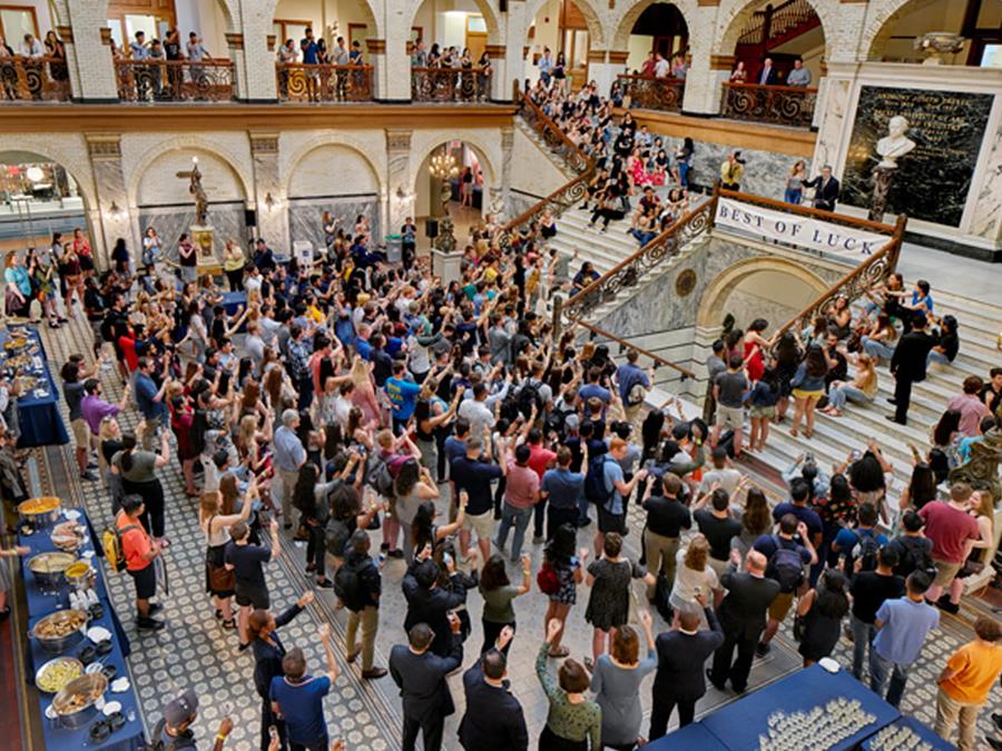 President's toast in the Grand Court