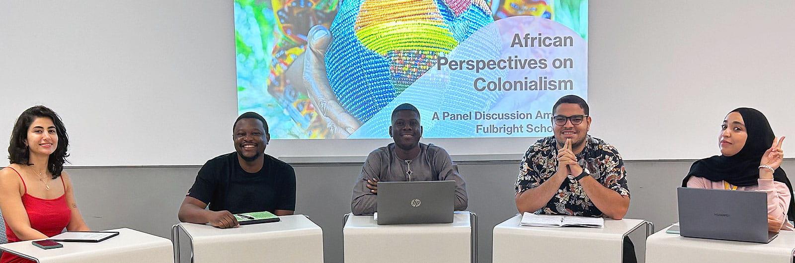 Drexel English Language Center students participate in a Fulbright Scholars program