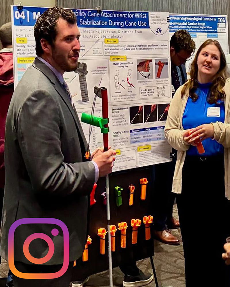 School of Biomedical Engineering and Science Instagram post thumbnail