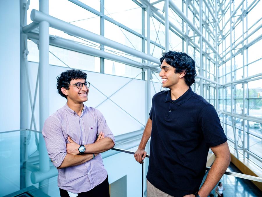 Zakir Jiwani and Josiah Saddick