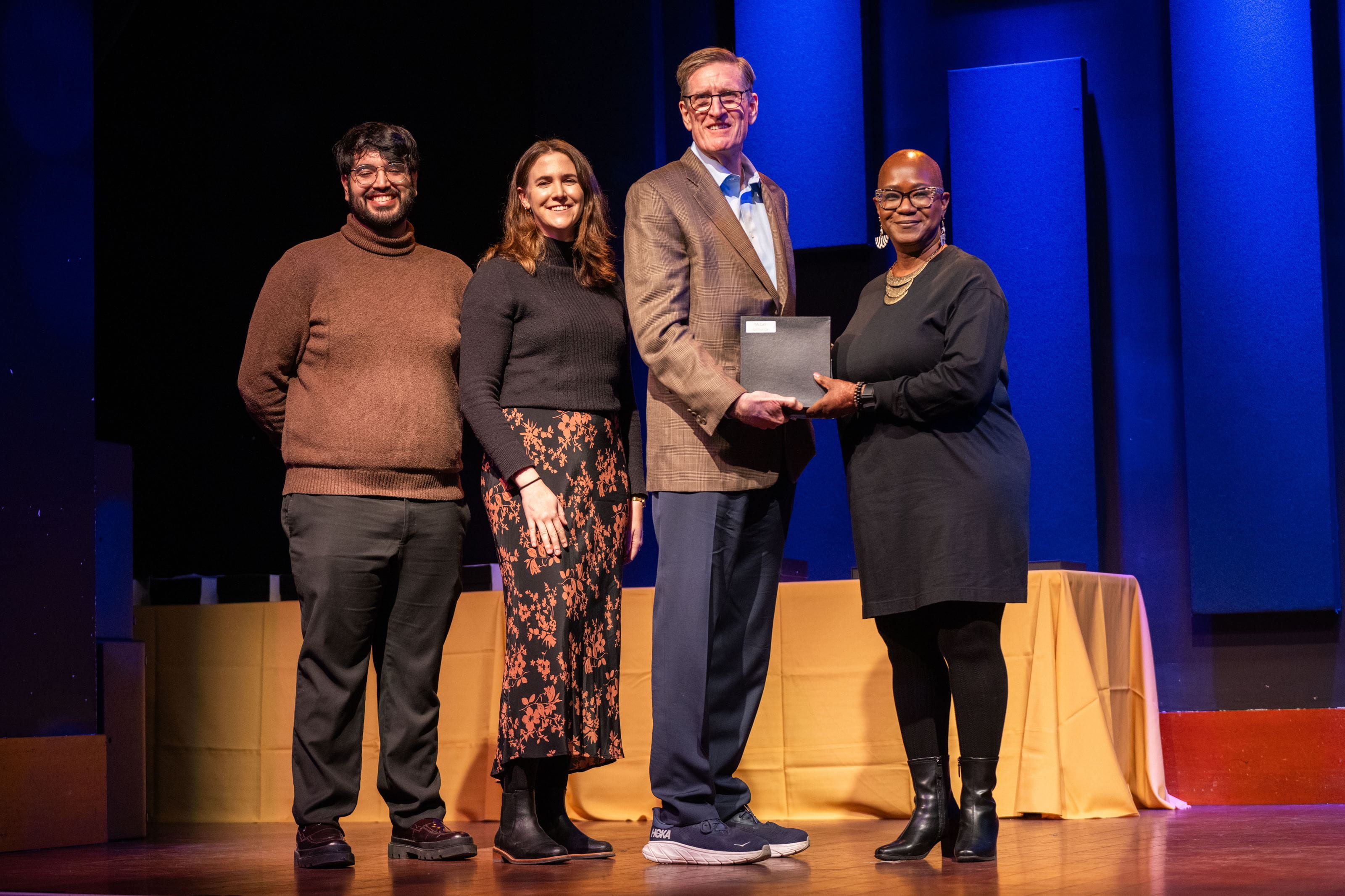 CIES Team with President O'Brien