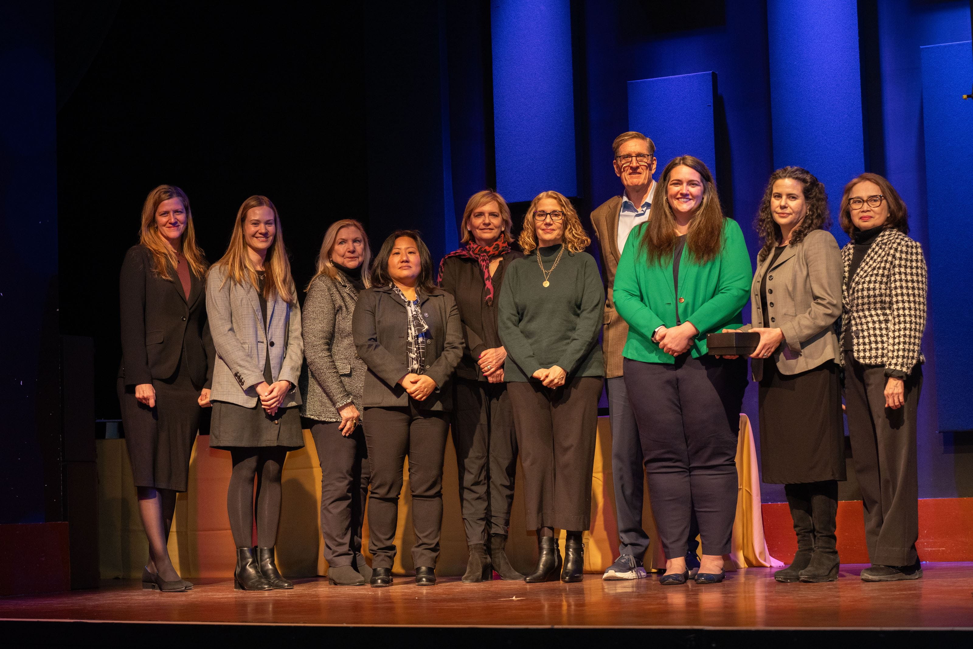 DUCOM Office of Faculty Team with President O'Brien