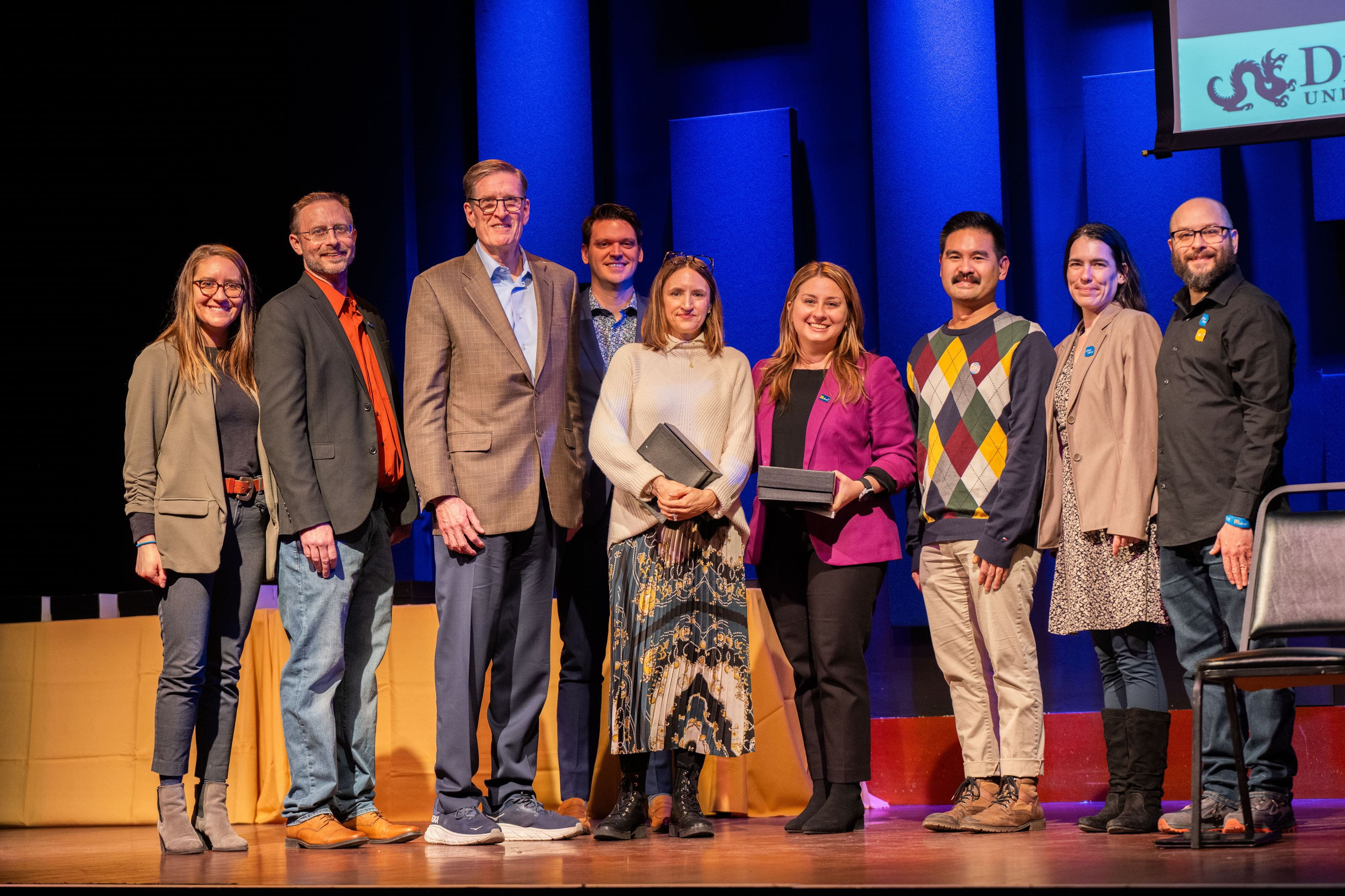 UOkay Team with President O'Brien