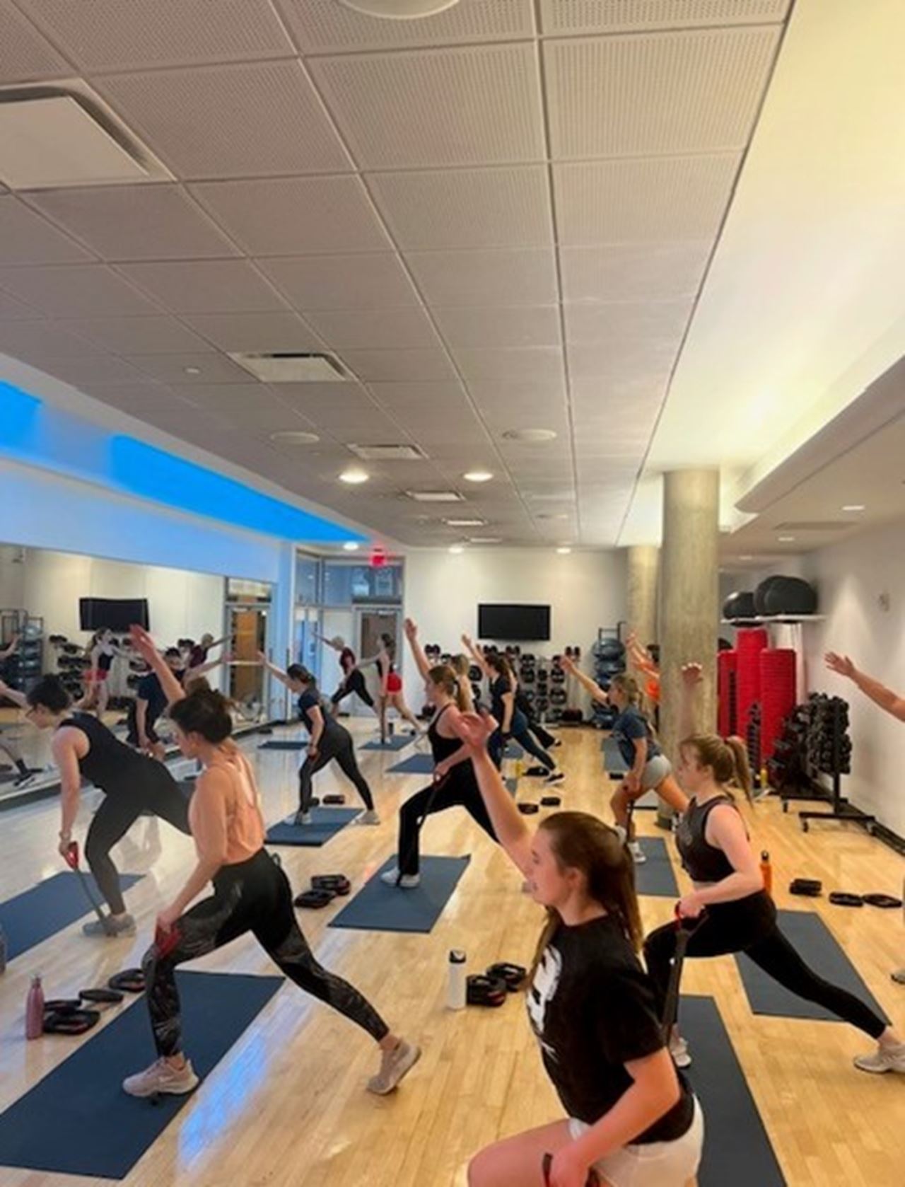 Drexel group exercise class