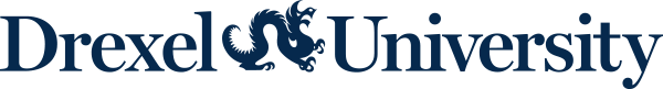 Drexel University Banner Logotype Blue HEX