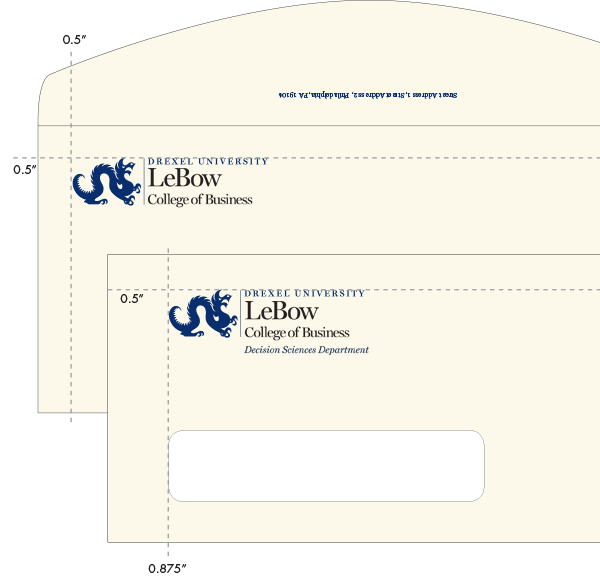 LeBow #10 envelopes