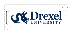 Drexel University Blue Logo – Horizontal Usage