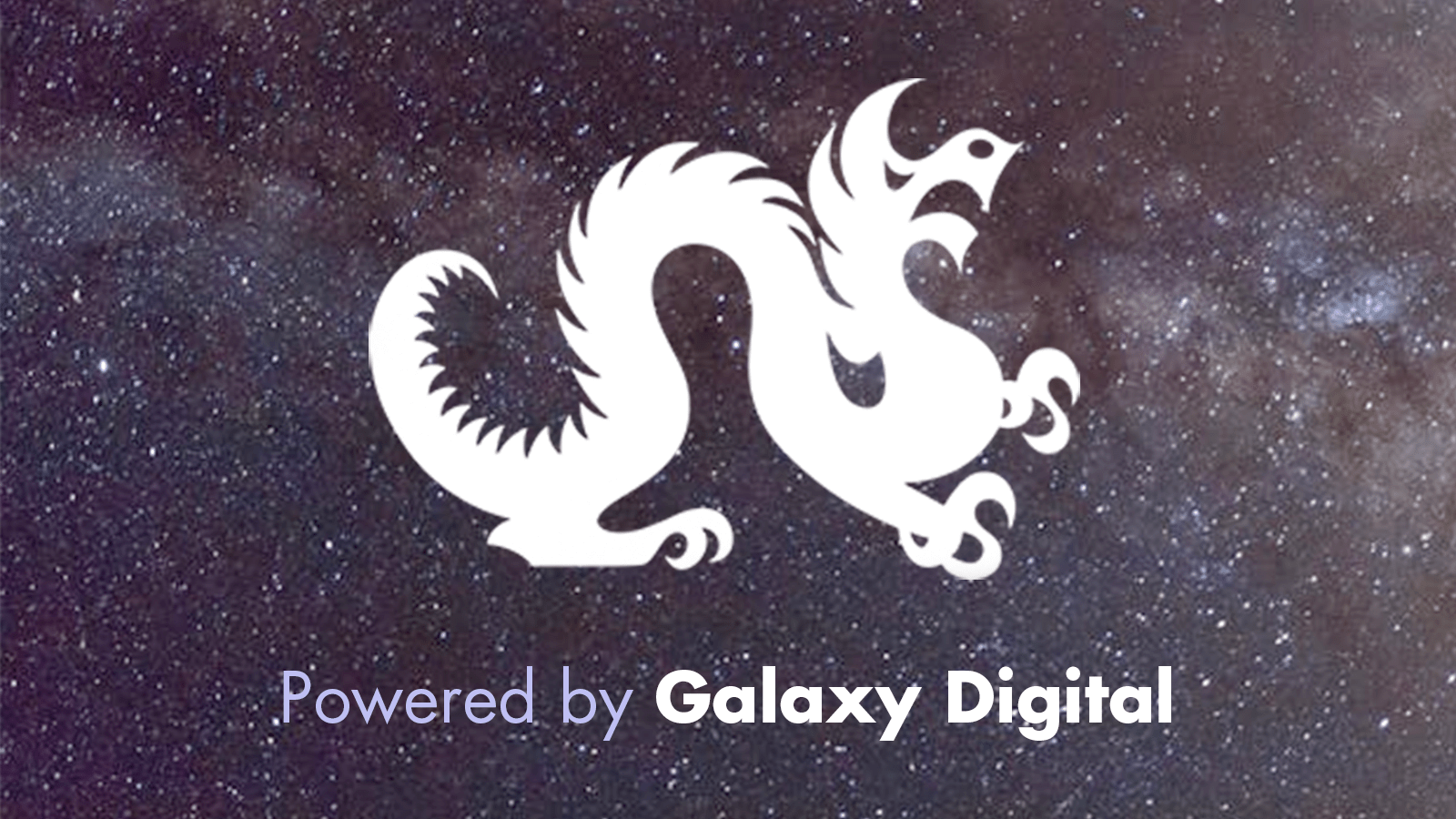 Space themed background graphic with the drexel dragon logo