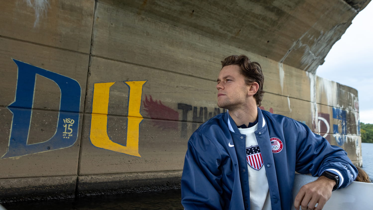 justin best boat under bridge