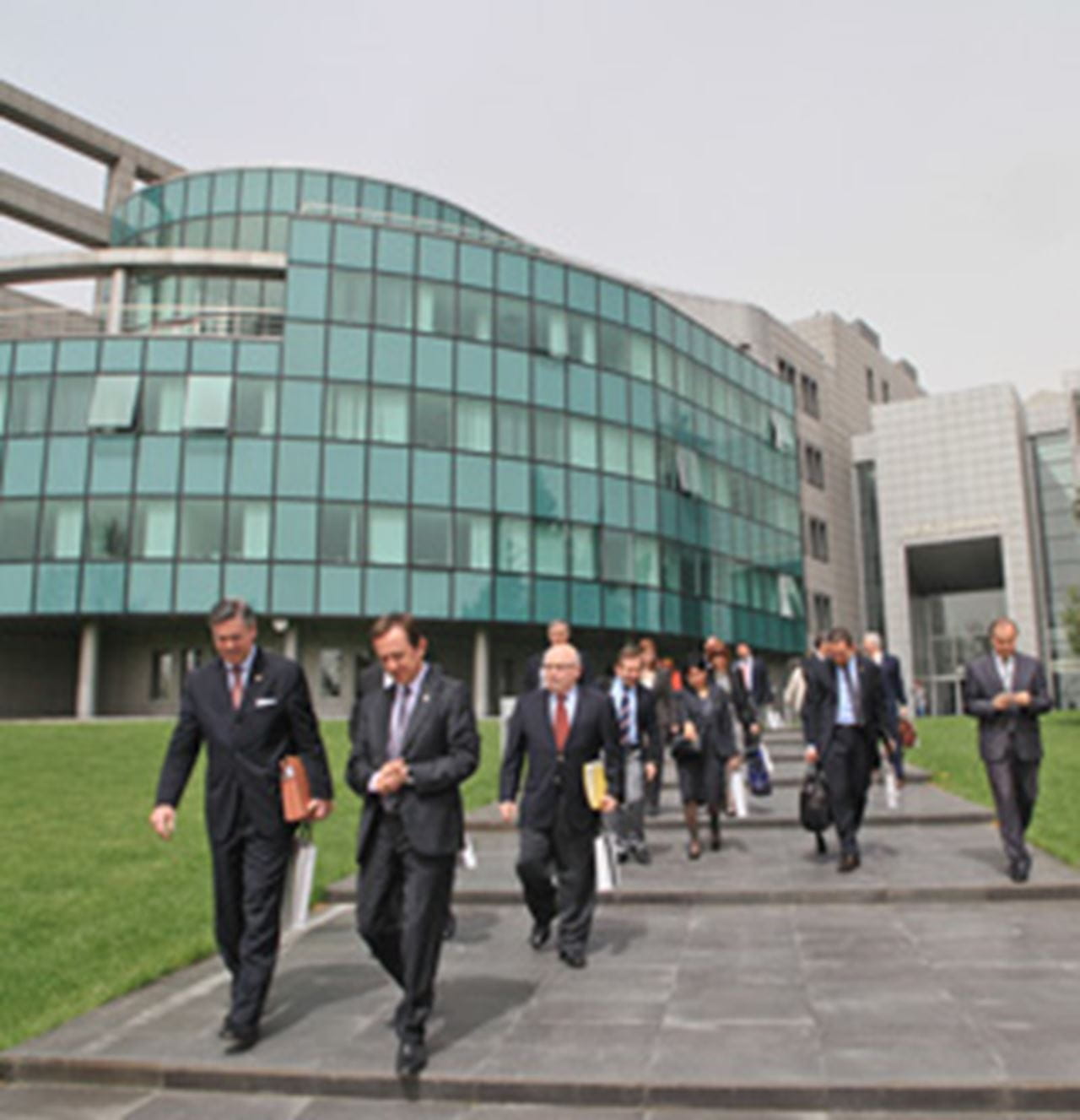 President John Fry and ITU President Muhammed Sahin