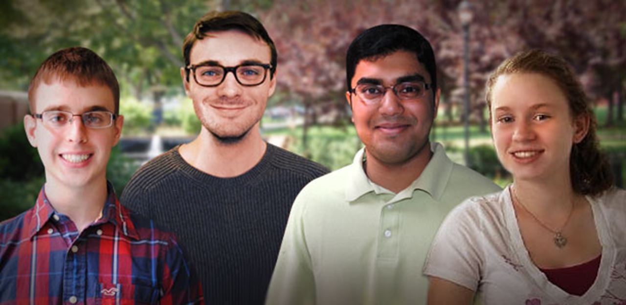 Photo of Drexel's Goldwater scholars