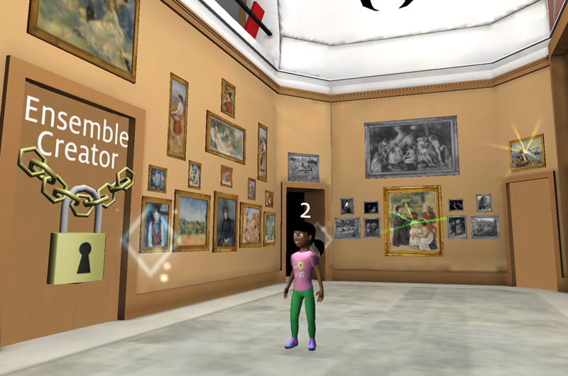 "Keys to the Collection" launches a game environment of the Barnes' beloved, world-renowned art collection