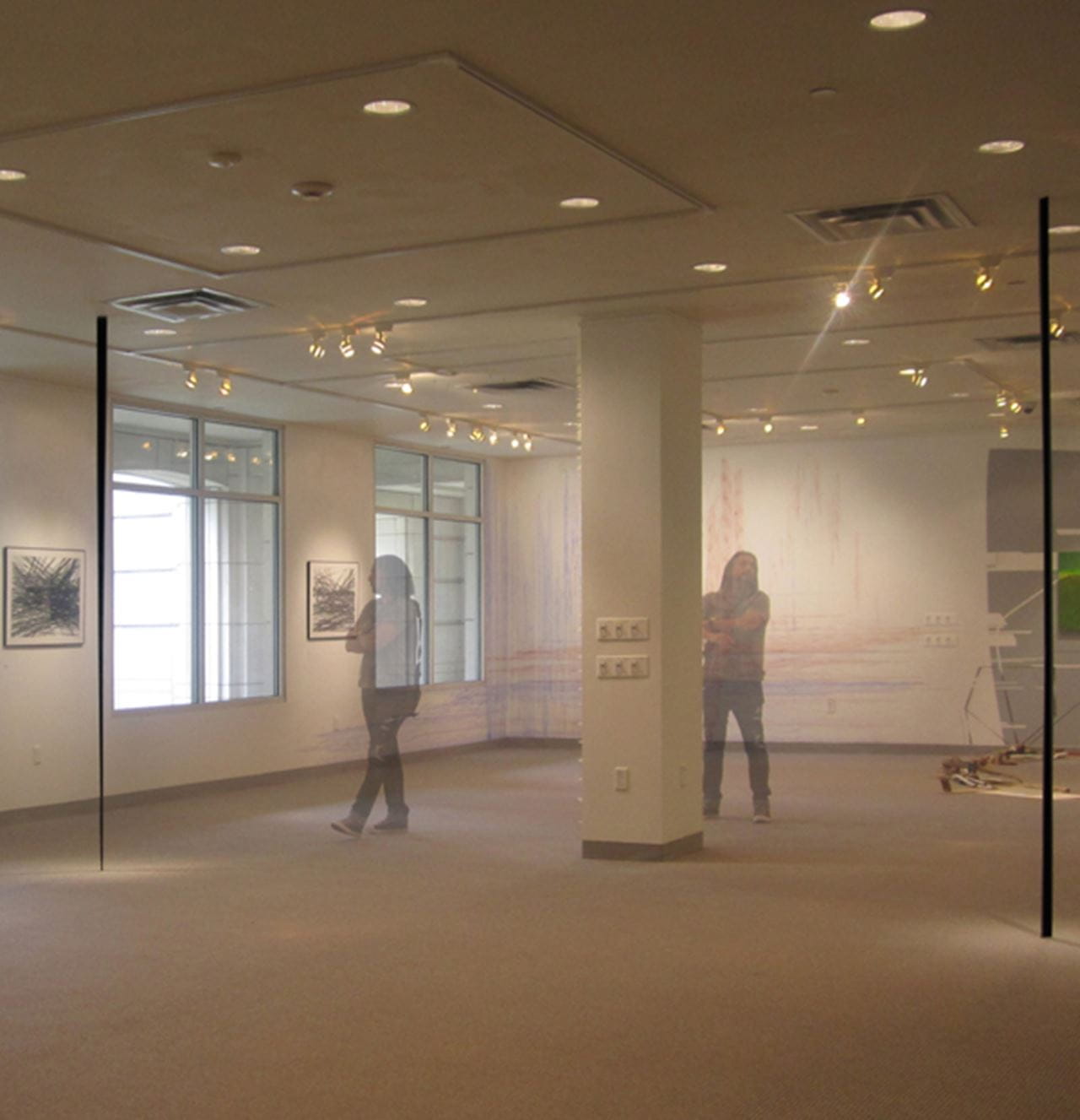 William Cromar installation