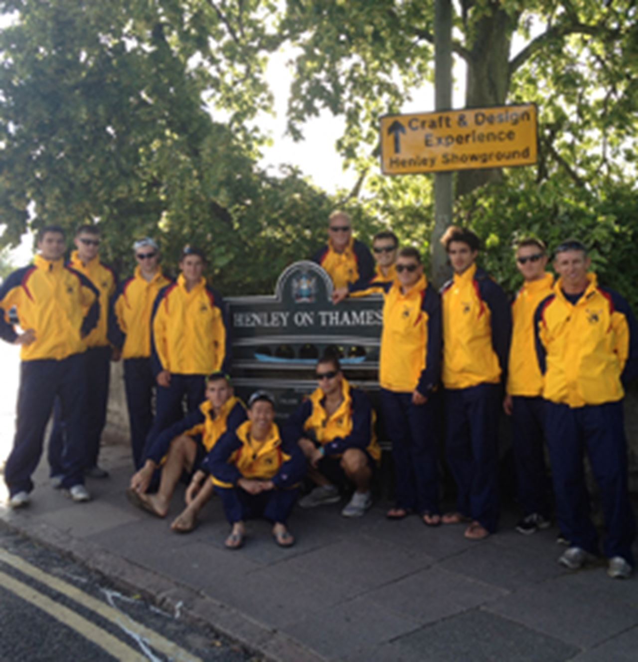 Men's varsity eight at Henley