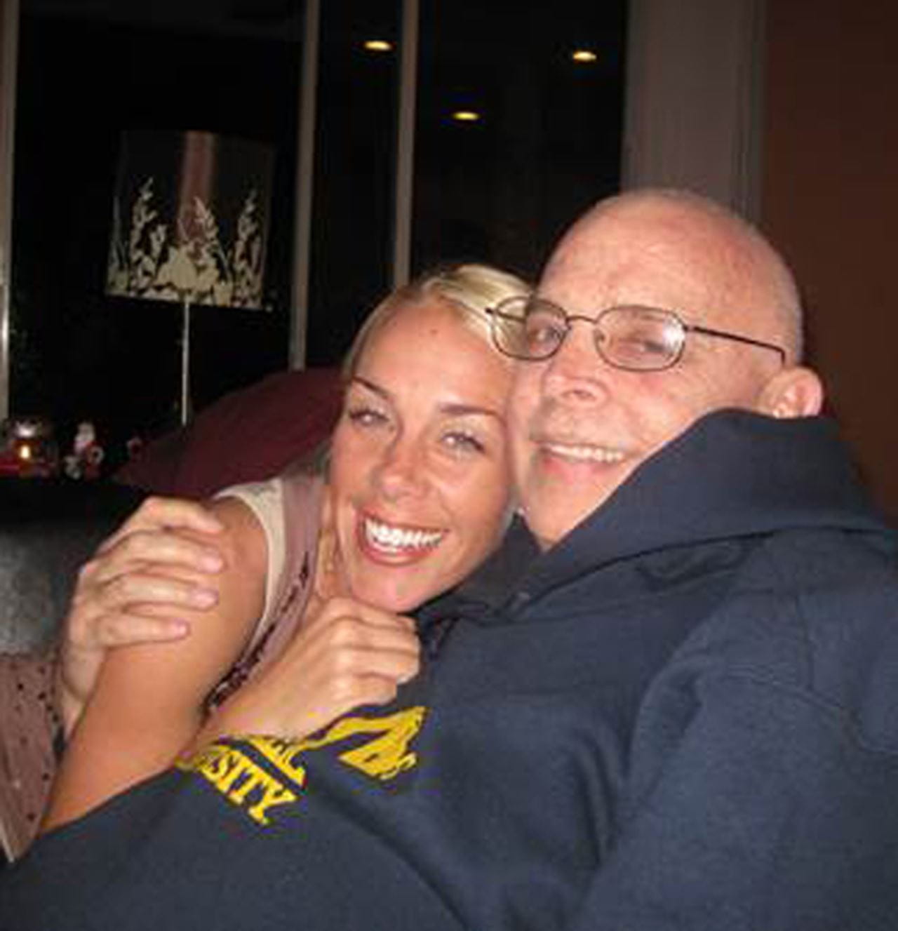 John Gibbons and daughter