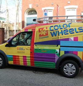 Fleisher Art Memorial's ColorWheels vehicle