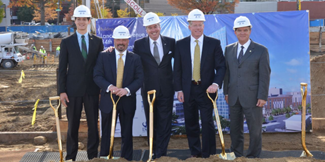 Breaking ground for Drexel's Lancaster Avenue and 34th Street Development