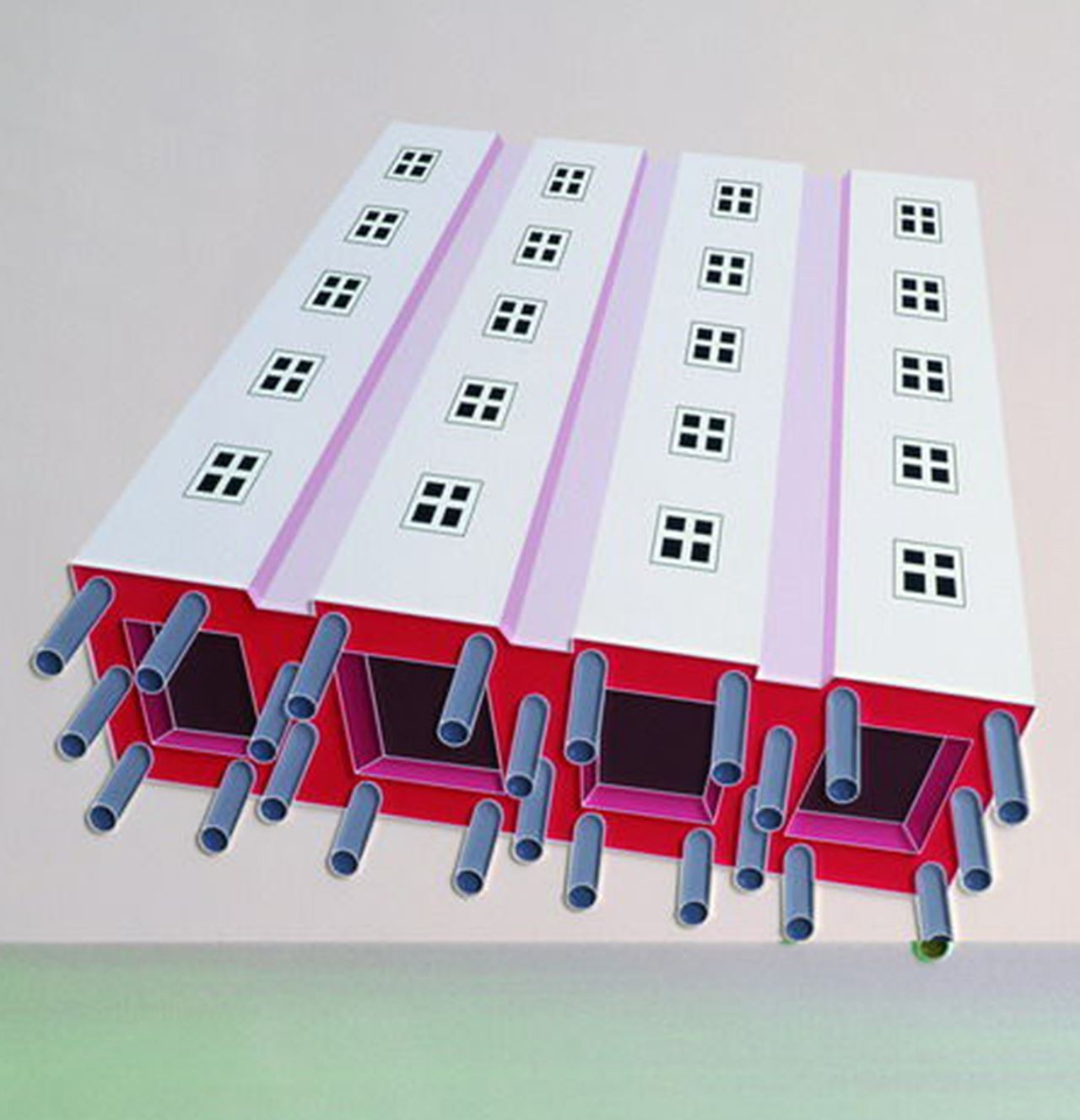 "Elephant 1" from "The Elephant Series" by Zhang Yifan