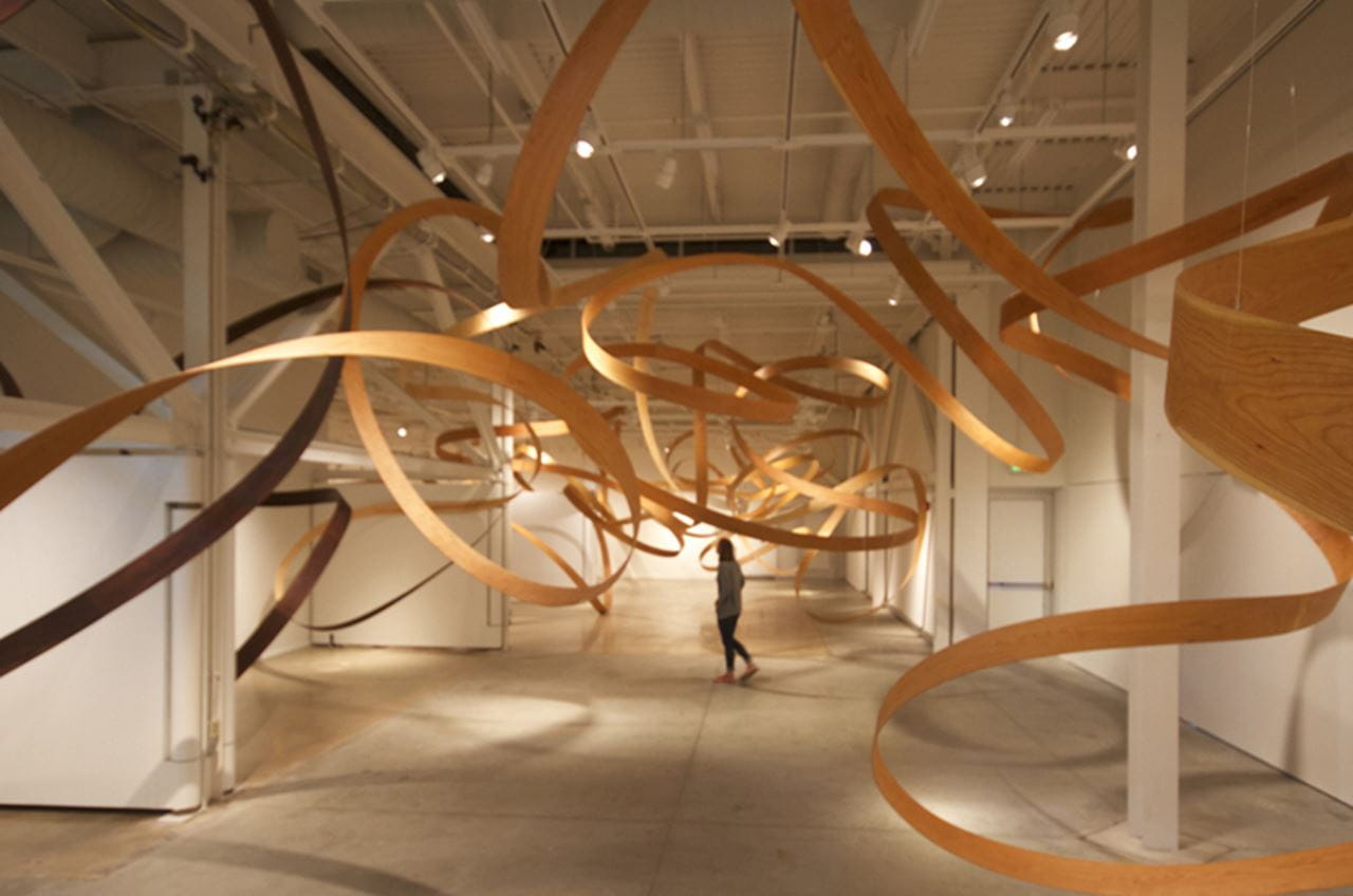 Installation artist Jeremy Holmes' "Convergence" will serve as the setting for a performance by Leah Stein Dance Company, as part of the Philadelphia FringeArts Festival. 