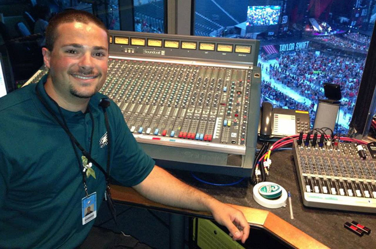 Brett Axler at Taylor Swift concert