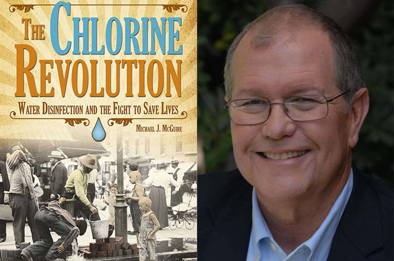 Michael McGuire and book cover