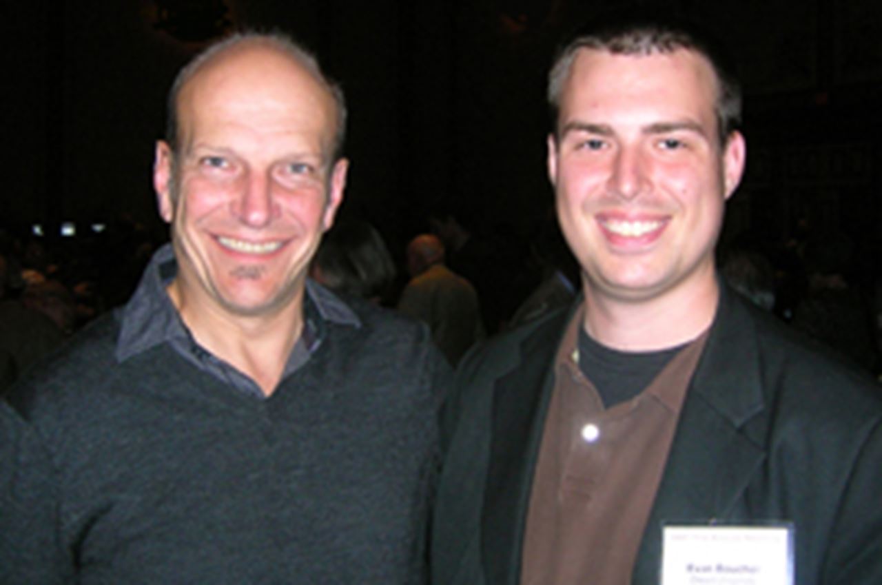 Evan Boucher and Ken Lacovara