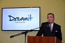 Fry at DreamIt Ventures announcement on Dec. 11, 2013