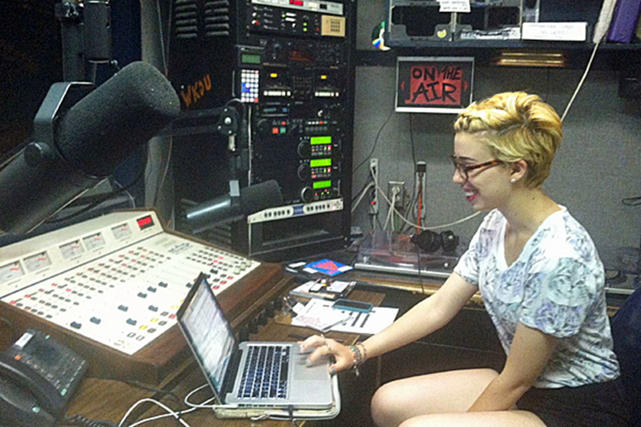 WKDU DJ Maeve Walker