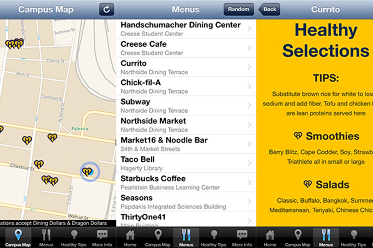 Healthy Selections App