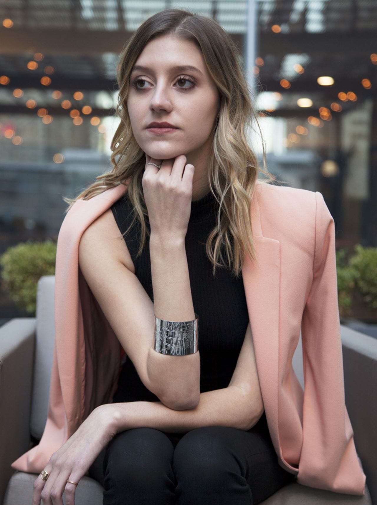 The Drexel Campus Bangle features the map of Drexel University.